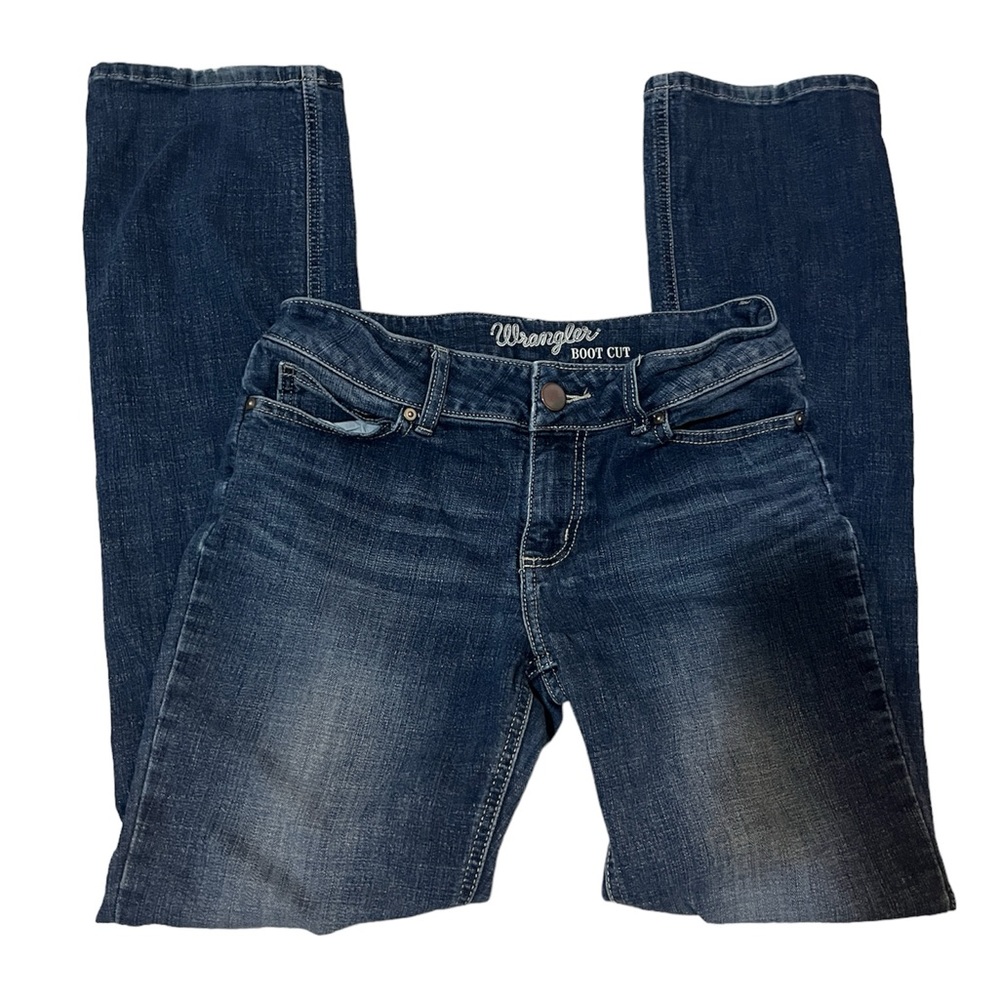 Women’s Wrangler bootcut darkwash  jeans